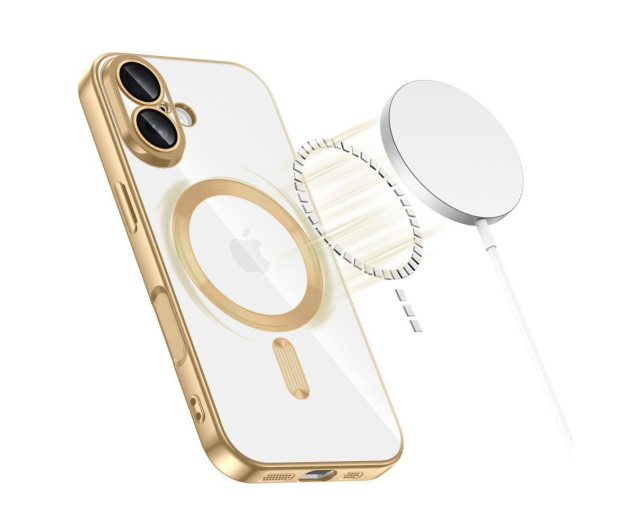 Tech-Protect Magflex Magsafe do Iphone 17 Shiny Gold - 1359677 - zdjęcie 2